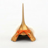 Mini Kabuto Samurai Helmet Ornaments Maeda Toshiie Gold Takaoka Made in Japan