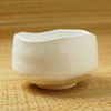 Matcha Chawan Japanese green Tea Bowl Mino yaki ware White Kohiki powder-spray