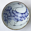 Arita Hasam porcelain Kotohogi Rice Bowl Kurawanka Crane Motif Handcraft Japan