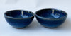 Arita yaki porcelain Sake Cup Bottle set Guinomi Tokkuri Ai Blue Glaze Japan