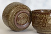 Shigaraki yaki Pottery Japanese Sake Cup IORI Yohen Made in japan set of 2