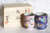 Yunomi Kyo Kiyomizu yaki porcelain Japanese tea cup set Kochi Mandarin Duck