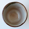 Yunomi Kyo Kiyomizu yaki Japanese pottery tea cup Hanakiko Iris Flower Japan