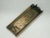 Bunchin Japanese Copper Pen tray Calligraphy Handcaft Lingzhi Crane motif Japan