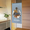 Noren Tapestry Japanese Hanging curtain Cat Neko Japan Lot of Cat Blue Japan