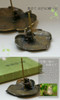 Incense stand holder Japanese Senko burner Takaoka craft Grape Frog Japan