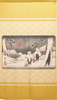 Noren Tapestry door curtain Utagawa Hiroshige Japan Ohi Snow Winter 150x85