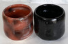 Yunomi Kyo Kiyomizu yaki ware Japanese tea cup set japan Kuro Aka Raku Red Black