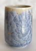 Yunomi Kyo Kiyomizu yaki ware Japanese tea cup japan Crystal Silver Blue Japan