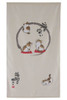 Noren Japanese hanging scroll curtain Lucky Cat Maneki Neko 85x150cm