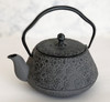 Kyusu Nanbu Tekki Japanese Cast Iron Tea Pot Dobari Sakura 0.5L Black Japan