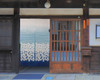 Kyoto Noren Japanese Door Curtain 150x88cm Japanese Indigo Blue Ai Sui Japan