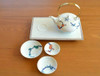 Arita yaki ware Japanese OTOSO SAKE serve set sakazuki choshi Shocikubai Japan