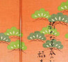Noren Japanese hanging curtain Matsu Ume Maneki neko lucky cat from japan