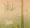 Noren Japanese hanging curtain Sakura Usagi 85*150cm from japan