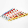 Gifu Mino Washi paper Japanese Ballpoint pen Kinpaku Gold Sakura Check Japan