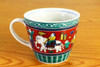Kutani yaki porcelain Mug Coffee Tea Cup Seiko Kiln Madori Mokube style Japan