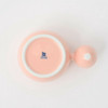 PiPi Hakusan porcelain Arita Hasami yaki ware Pink Mug Tea Cup Egg handle Japan