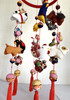 TSURUSHI KAZARI Japanese Kyoto crepe hanging ornament "zodiac" hung chick