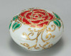 Kutani yaki porcelain Bonbonniﾃｨre Japanese Sweetmeat Box Rose Pattern Japan