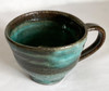 Shigaraki yaki Japanese Pottery Mug Coffee Tea cup Blue Sky Soten w30604 Japan