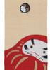 Kyoto Hangin scroll Kakejiku Tapestry Handpaint Daruma Red Japanese doll Japan