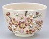 Kyo Kiyomizu yaki ware Japanese Matcha Tea bowl Kinsai Cherry Japan