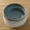 Chawan Mino yaki pottery Japanese Matcha Tea Bowl Ao shino Unofu Japan