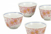 Kutani yaki ware Japanese Green Tea Cup Kumidashi Set Cherry blossom Japan
