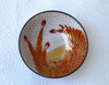 Kutani yaki ware Japanese Sake cup Guinomi Akae phoenix yoshinori Handcraft
