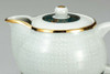 Kyusu Kutani yaki ware Japanese Green Tea pot White Shippo w/mesh strainer