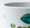 Kutani yaki ware Japanese Mug Coffee Tea Cup Flog Kaeru Chie Handcraft Japan