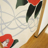Noren Japanese Door Curtain 150*85cm Polyester Streamline pattern Camellia Japan