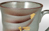 Pair Kutani yaki ware Mug Tea Coffee Cup set of 2 Gold Silver Foil Kin Gin Sai