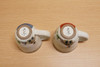 Mug cup set of 2 Arita yaki ware coffee tea soup cup Mt.Fuji from japan