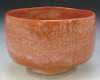 Kyo Kiyomizu yaki ware Japanese Aka Raku matcha bowl Nonko Seven Wakayama Japan