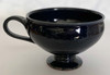 Shigaraki yaki ware Japanese pottery Tea Coffee Mug Cup Ruri Kiln strange Japan