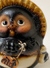 Onegai Tanuki Japanese Raccoon Dog Shigaraki yaki Happy from Japan