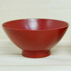 Owan Japanese soup bowl Echizen Lacquer ware Handcraft Blush Hake Akebono Red