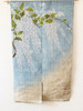 Kyoto Noren Japanese door curtain tapestry Linen 150*88cm Wisteria Blue Japan
