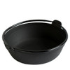 Irori-Nabe Japanese Cast Iron Hot Pot Nanbu Tekki 8 go, 23.5cm w/Lid Gas IH ok