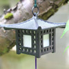 Furin Japanese Wind Bell Chime Nanbu Cast Iron Toro Lantern shape Ichimatsu