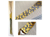 Kyoto Tapestry Wall Hanging Handpainted Linen Lines Ginkgo tree Autumn