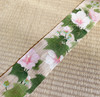 Kyoto Tapestry Wall Hanging Handpainted Linen Cotton rosemallow Suifuyo Summer