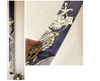 Kyoto Tapestry Wall Hanging Handpainted Linen Rising dragon gateway to success