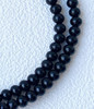 Kyoto Juzu Japanese Buddhist Mala Bracelet Nichiren Men's Polish Black ebony