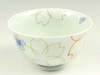 Pair Arita yaki porcelain Japanese Rice bowl Gohan Chawan Sometsuke Iro-e Sakura
