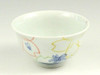 Pair Arita yaki porcelain Japanese Rice bowl Gohan Chawan Sometsuke Iro-e Sakura