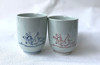 Pair Arita yaki Porcelain Yunomi Japanese Green Tea Cup Kozan-ji Choju Giga