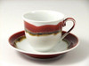 Arita yaki porcelain Japanese Coffee cup and saucer Silk Road Shinsha Shinemon